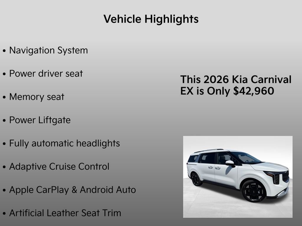 New 2026 Snow White Pearl Kia EX image 33