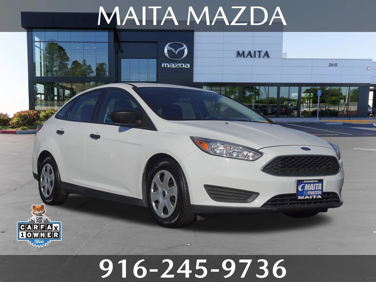 Used 2018 Oxford White Ford S image 1