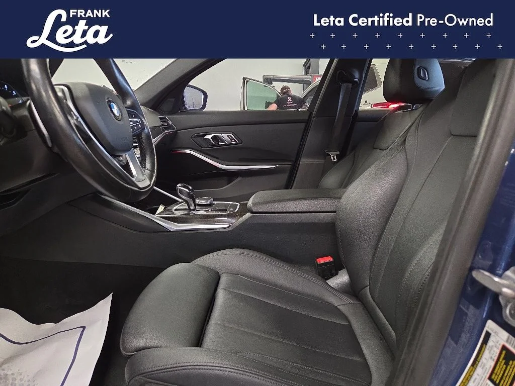 Certified Used 2021 Blue BMW 330i xDrive image 13