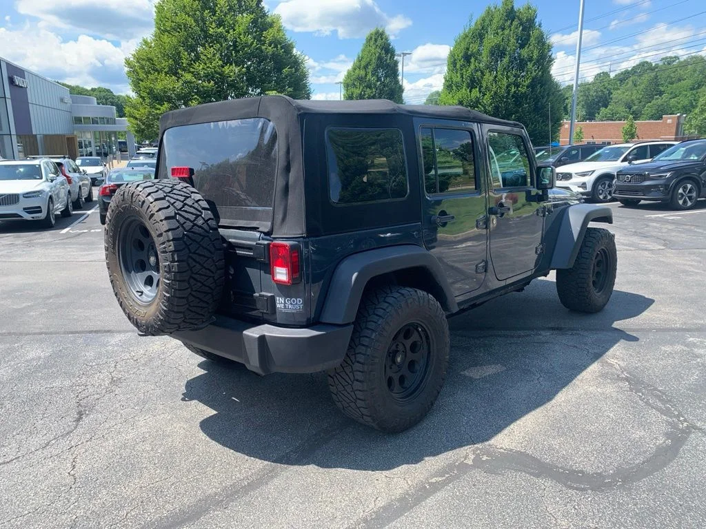 Used 2017 Black Jeep Unlimited Sport image 6