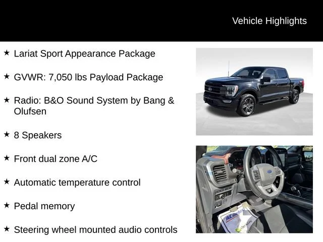 Used 2023 Black Ford LARIAT image 14