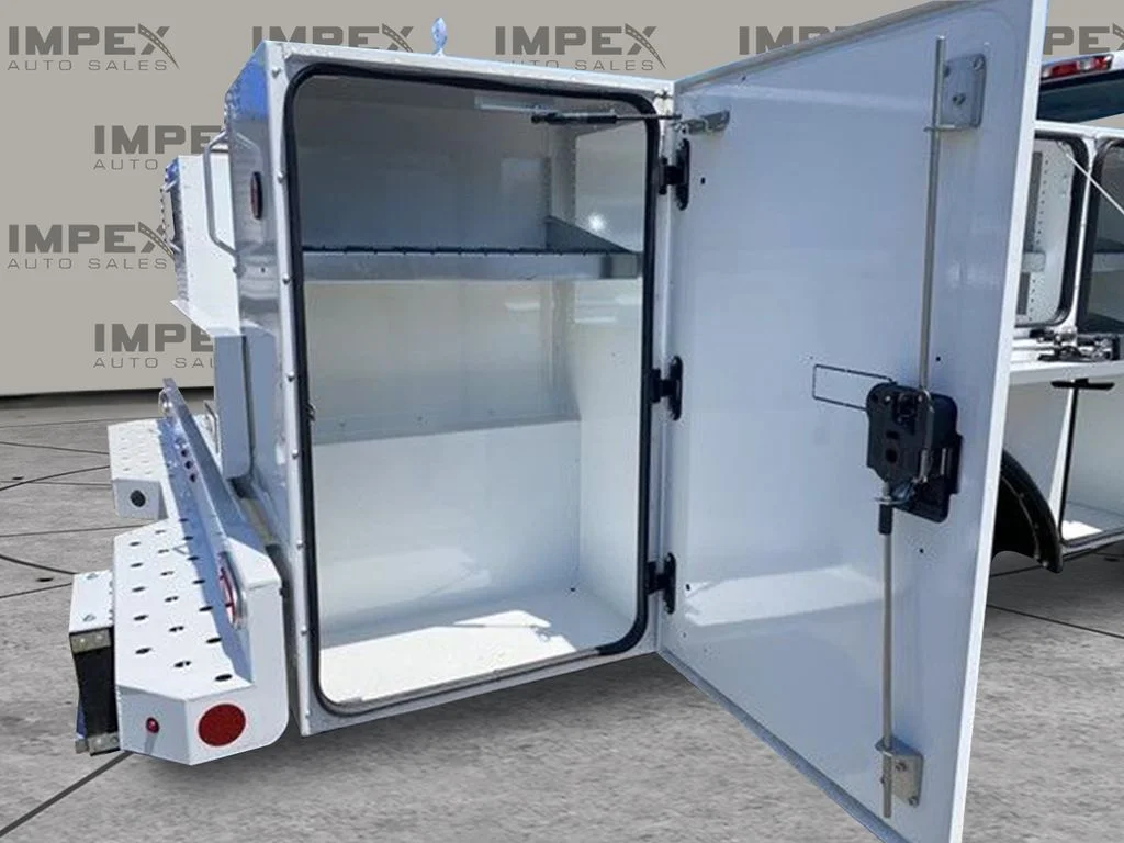 Used 2024 White Chevrolet Utility Body 12 Foot STHAL image 51