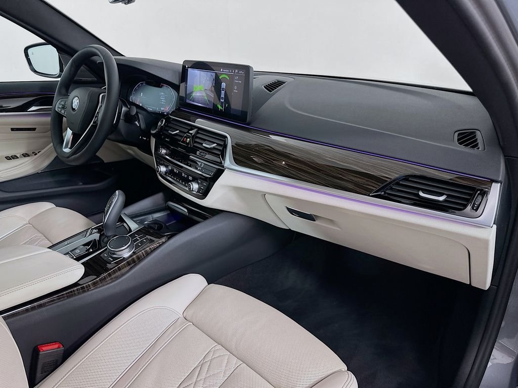 Certified Used 2023 Skyscraper Grey Metallic BMW 530i image 30