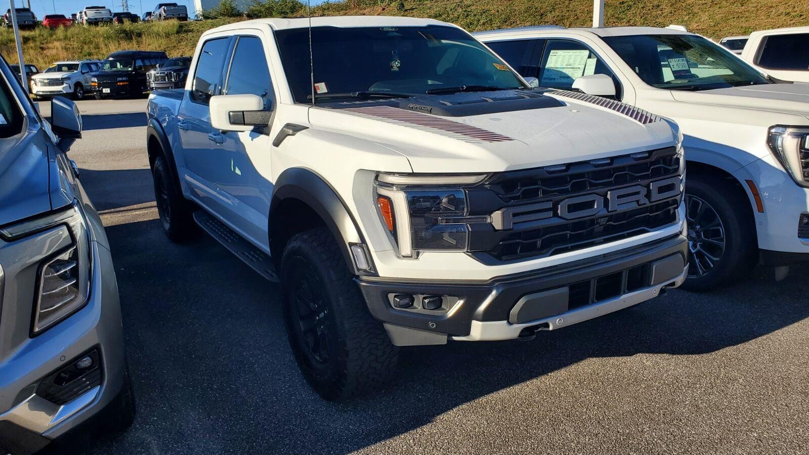 Used 2025 Oxford White Ford Raptor image 2