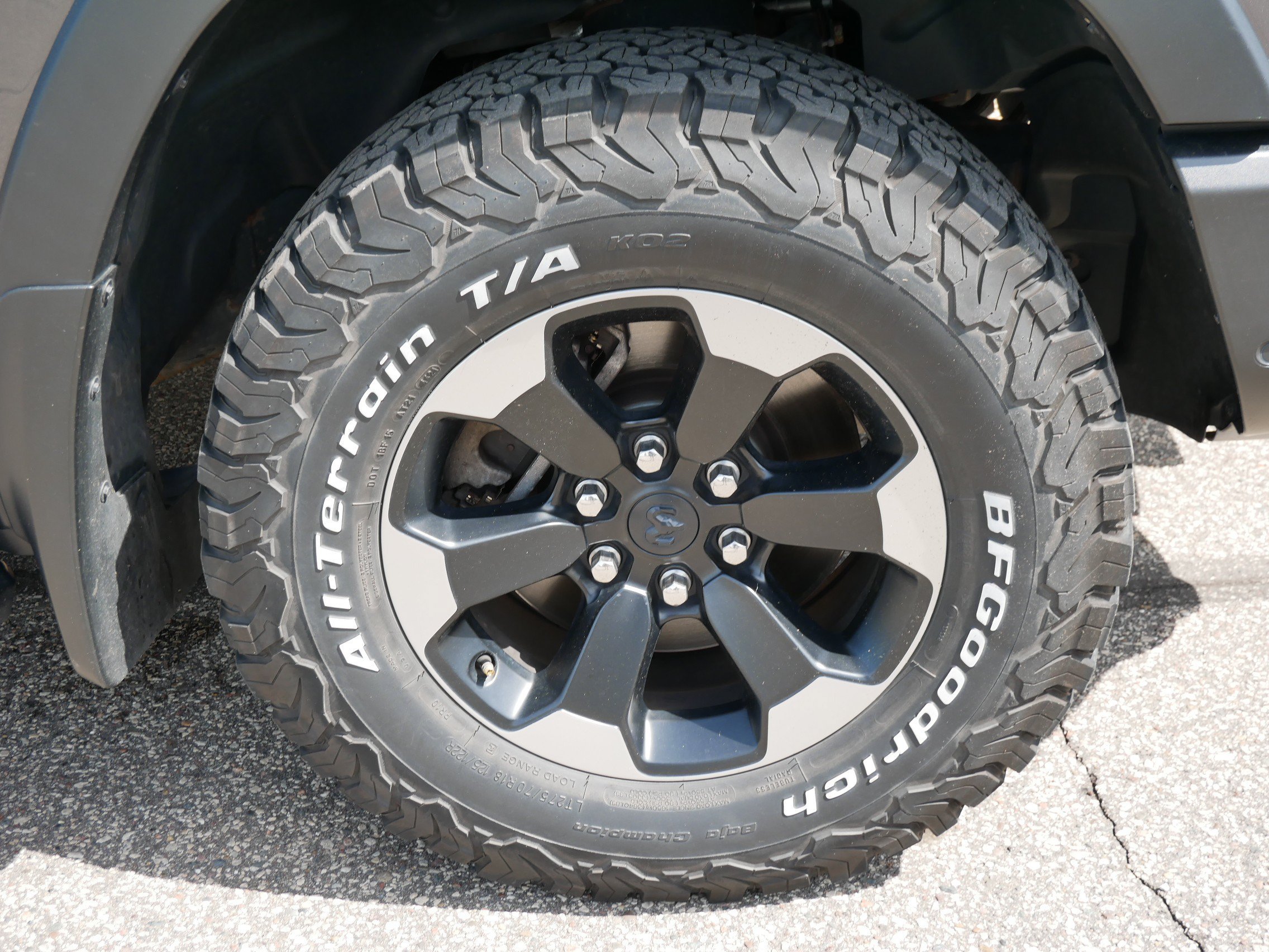 Used 2019 Granite Crystal Metallic Clearcoat Ram Rebel image 9
