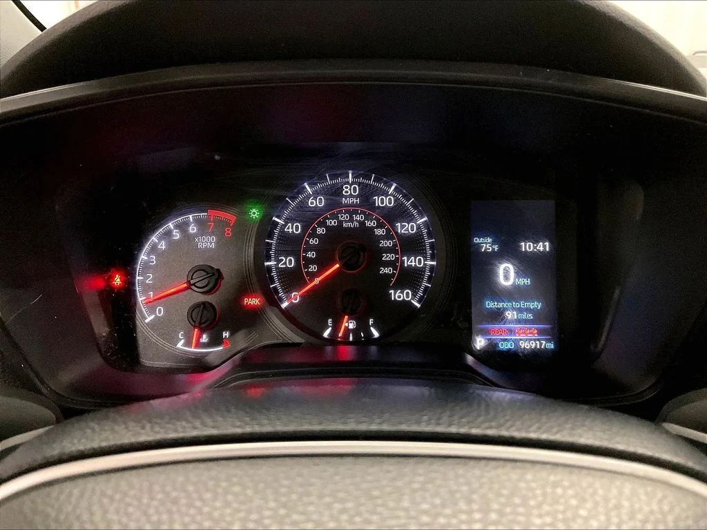 Used 2020 Blue Toyota SE image 24