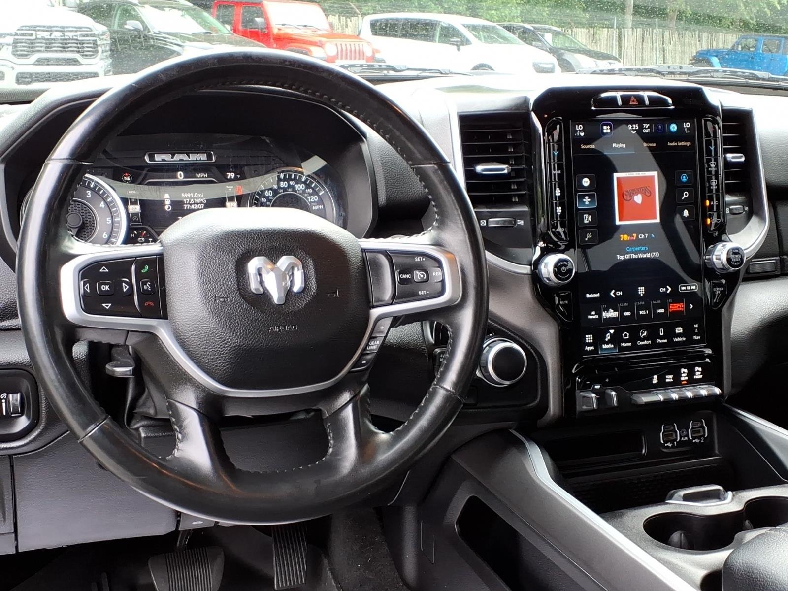 Used 2023 Diamond Black Ram Big Horn Crew Cab 4x4 5