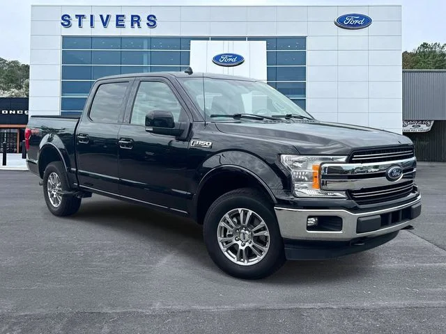 Certified Used 2018 Shadow Black Ford Lariat image 1