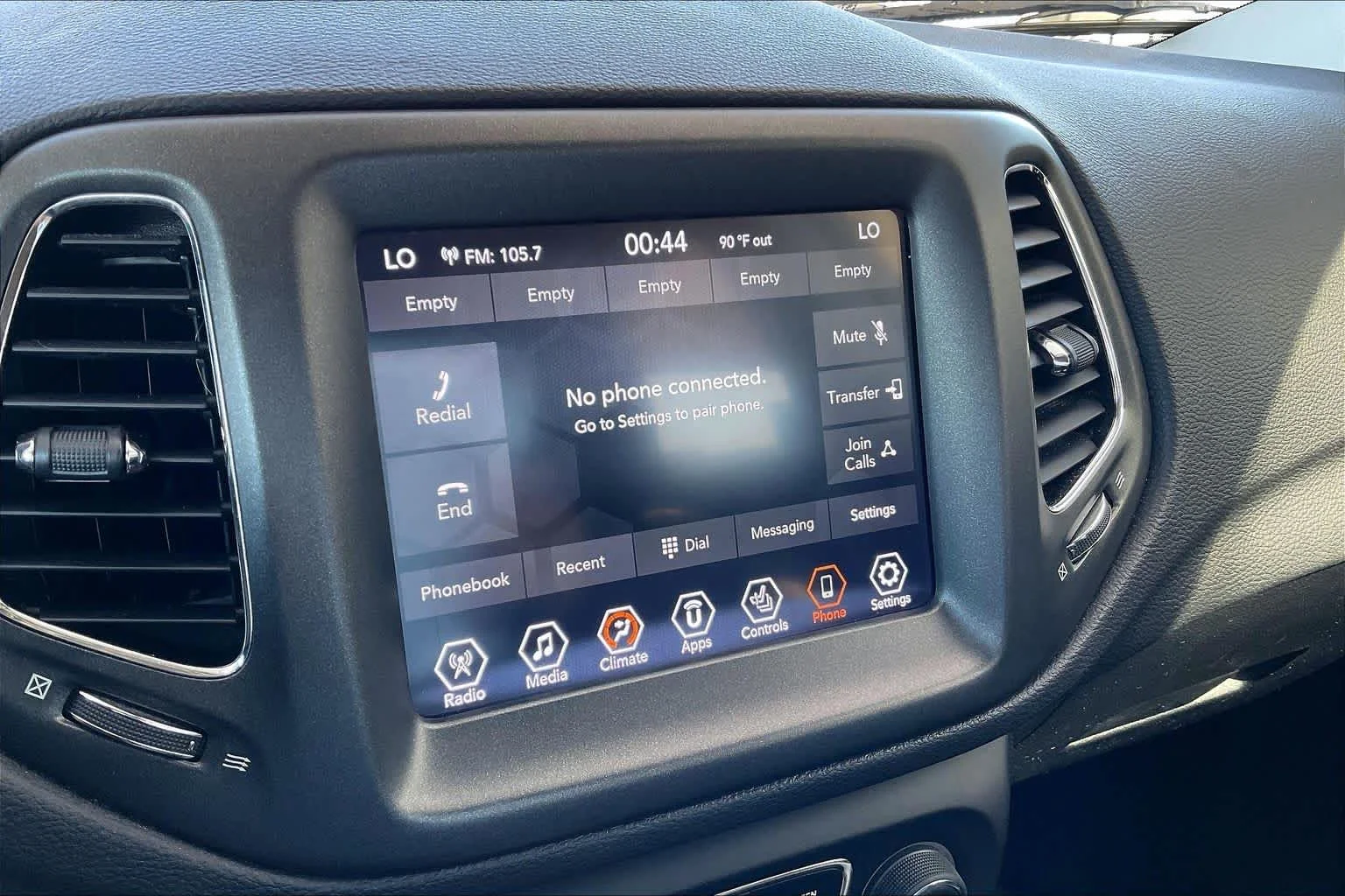 Used 2019 Jazz Blue Pearlcoat Jeep Trailhawk image 32