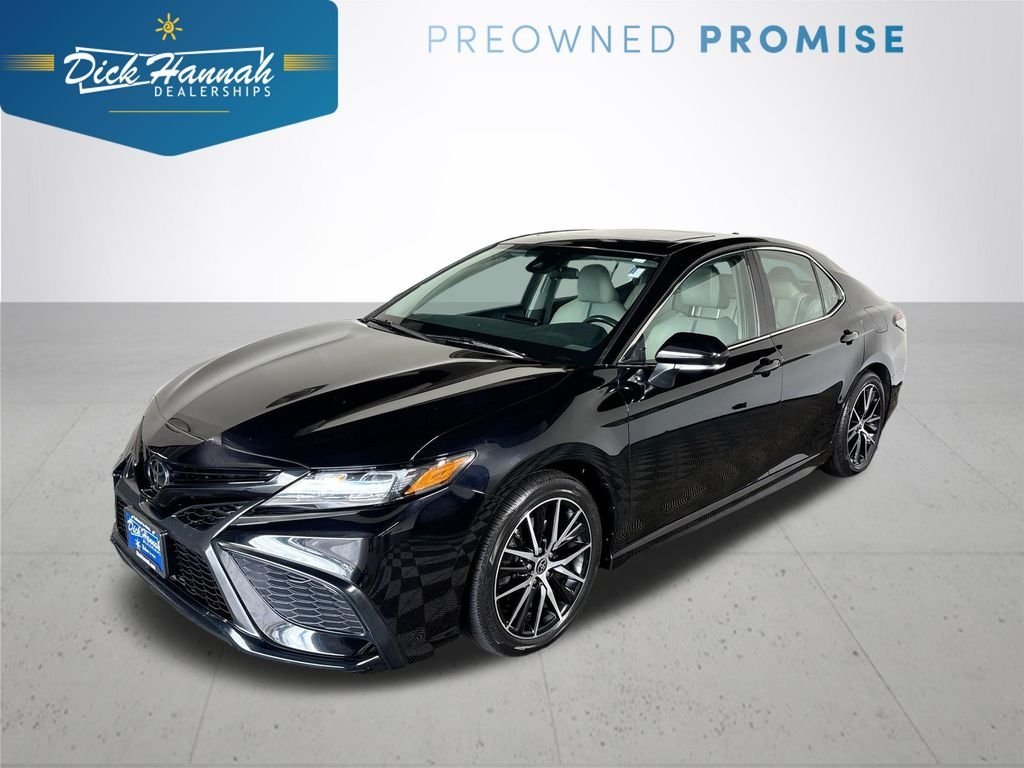 Used 2023 Black Toyota SE image 1