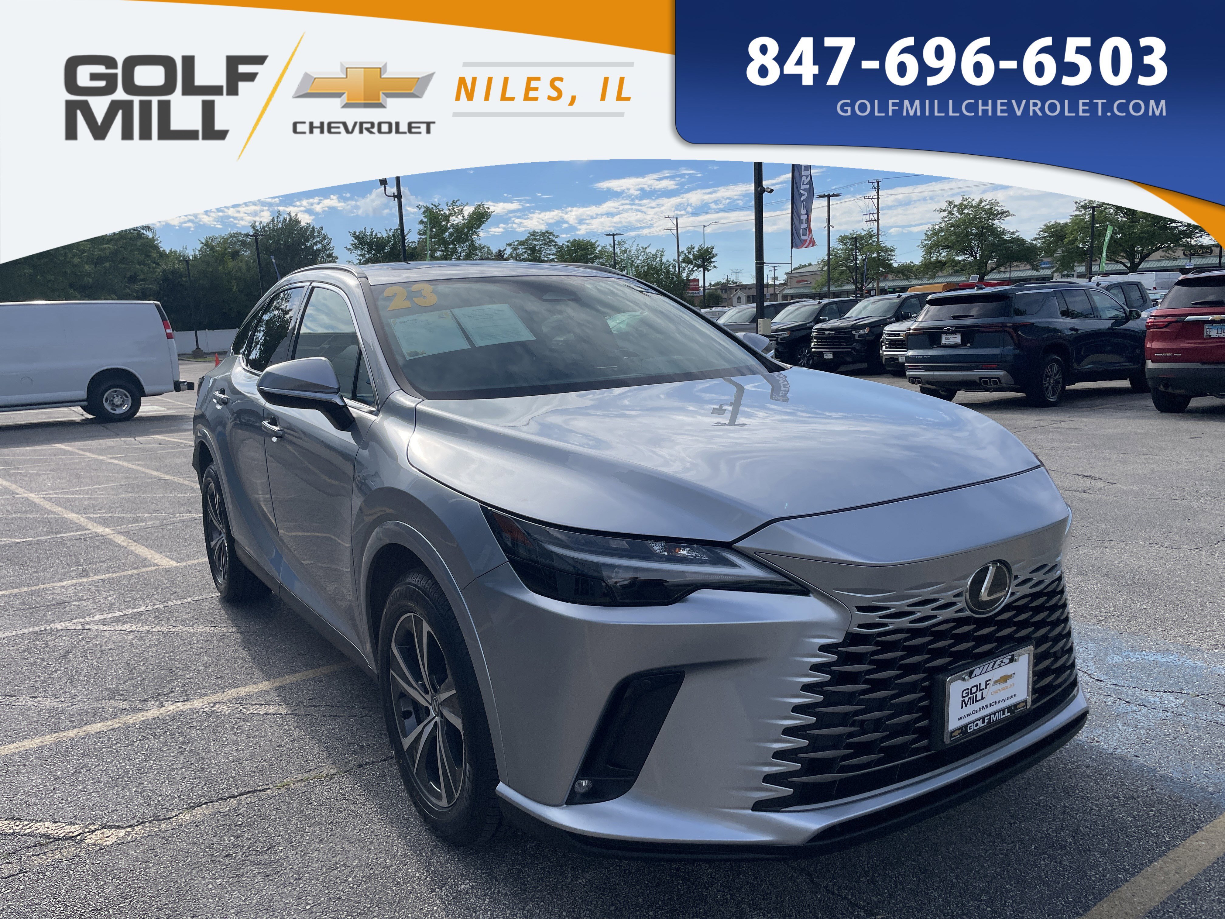 Used 2023 Silver Lexus RX 350 Premium image 4