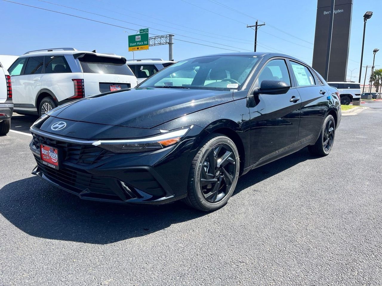 New 2026 Black Hyundai SEL Sport image 3