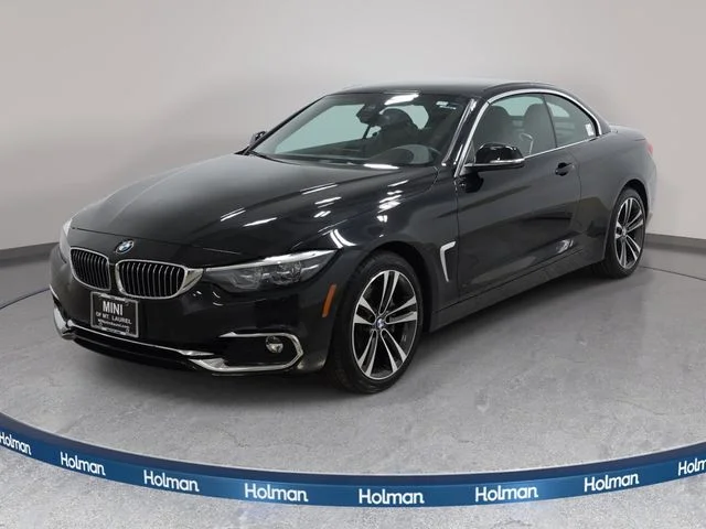 Used 2020 Black Sapphire Metallic BMW 440i xDrive image 1