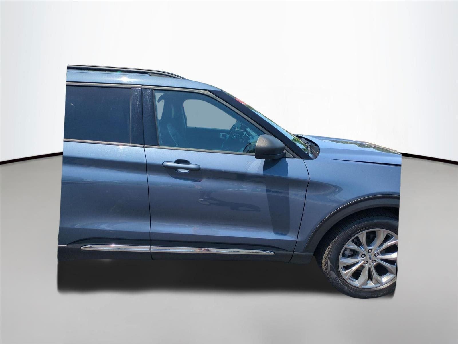Used 2021 Infinite Blue Metallic Tinted Clearcoat Ford XLT image 50
