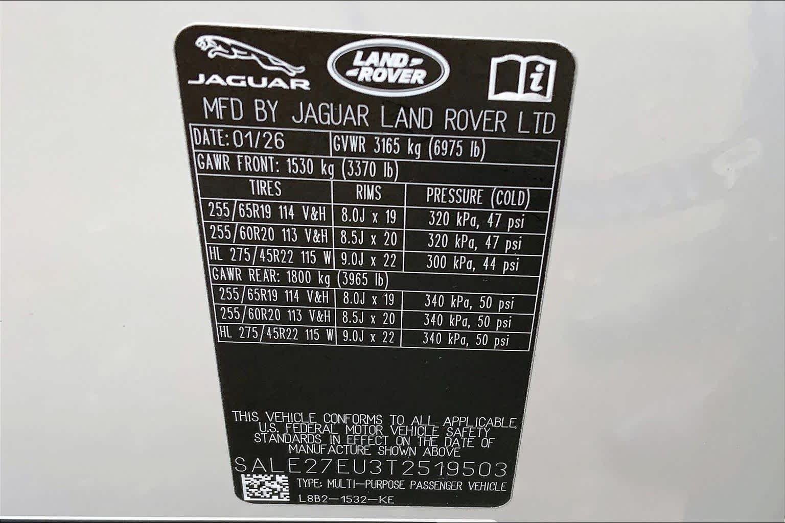 New 2026 Borasco Grey Land Rover X-Dynamic SE image 19