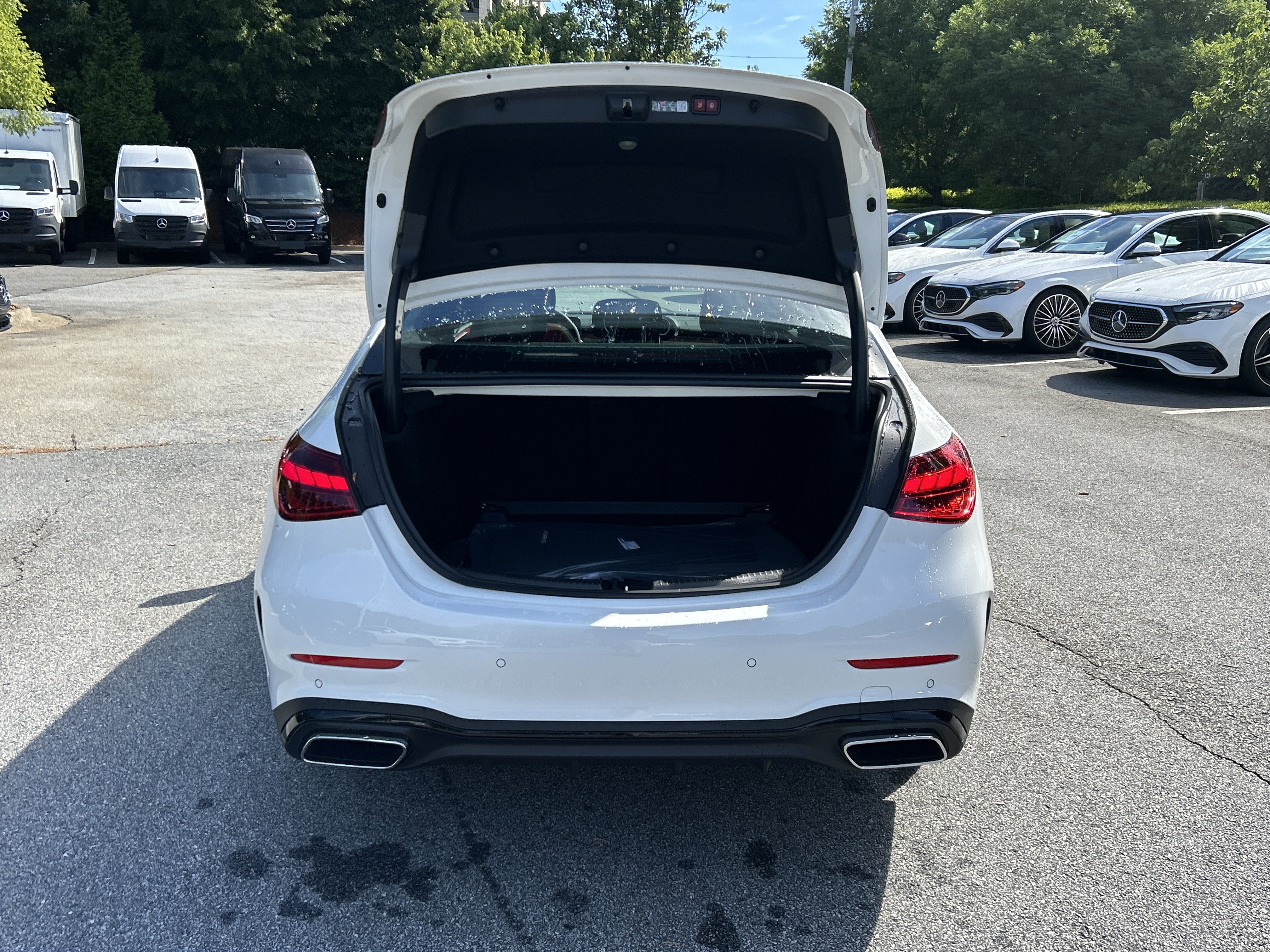 New 2026 Polar White Mercedes-Benz C 300 Sedan image 8