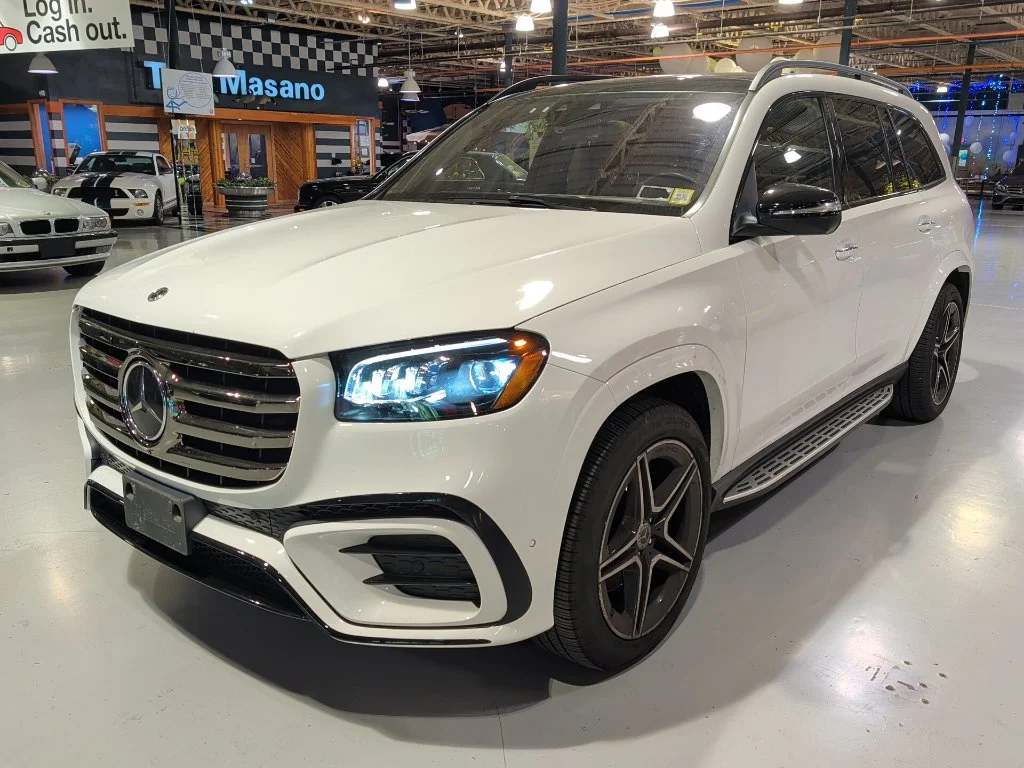 Used 2024 White Mercedes-Benz GLS 450 image 3