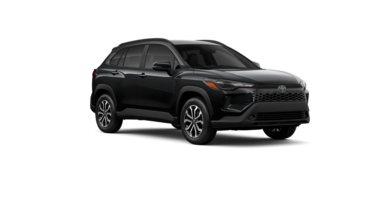 New 2026 Jet Black Toyota Hybrid SE image 15