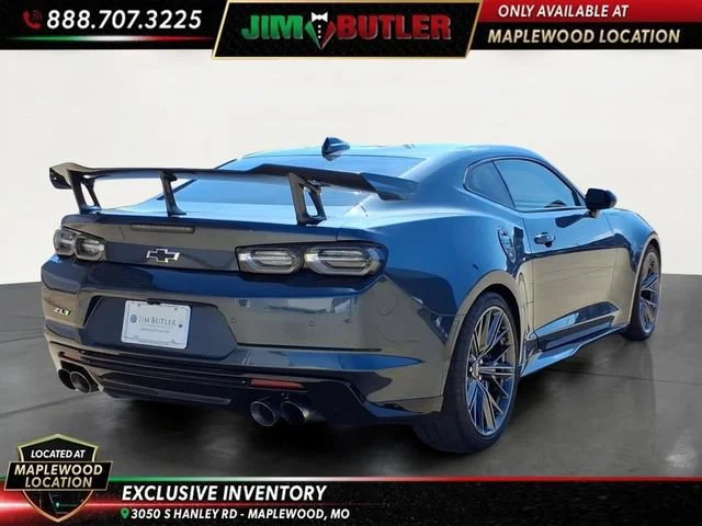 Used 2022 SHADOW GRAY METALLIC Chevrolet ZL1 image 4