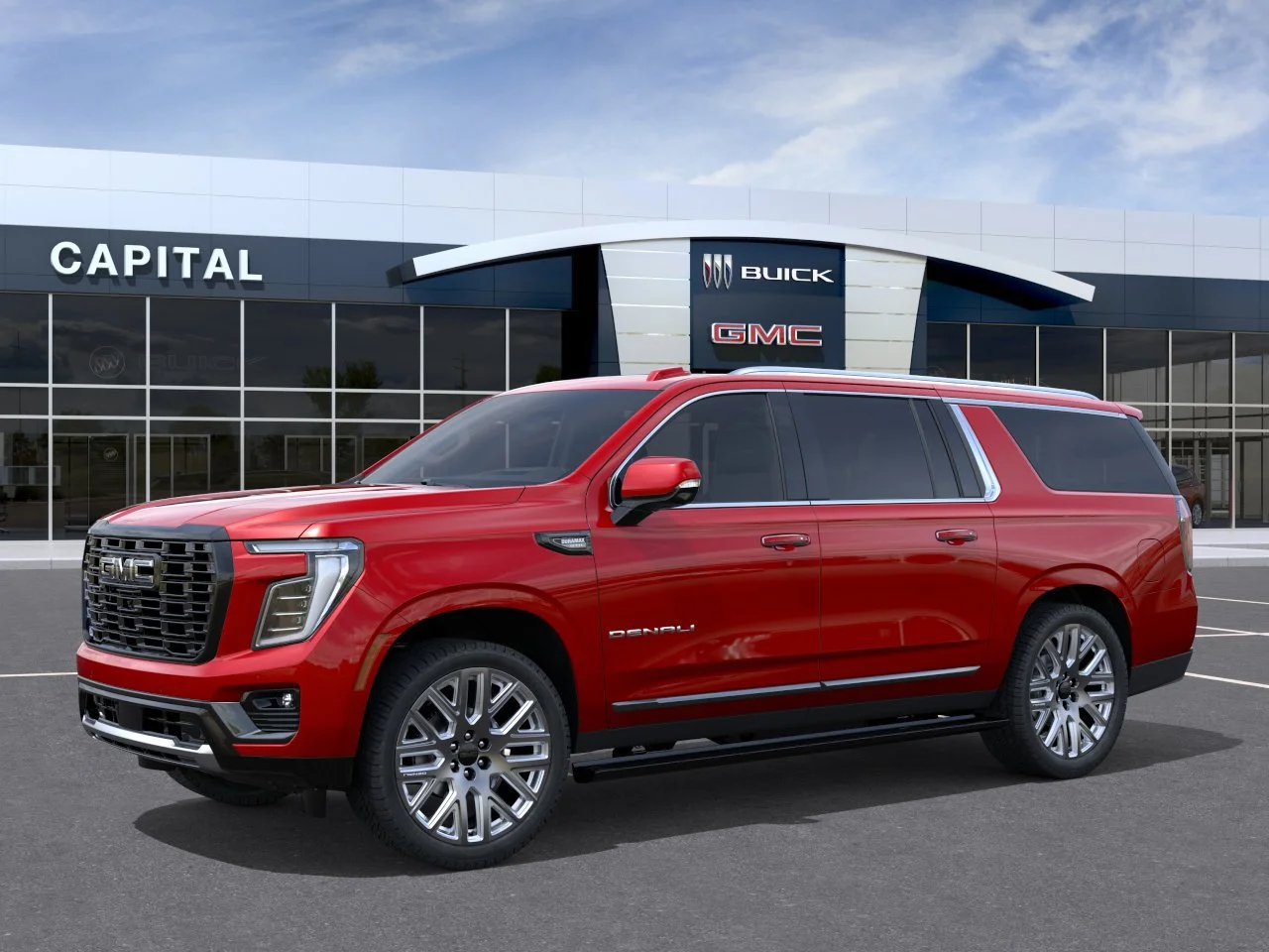 New 2026 Volcanic Red Tintcoat GMC Denali Ultimate image 3