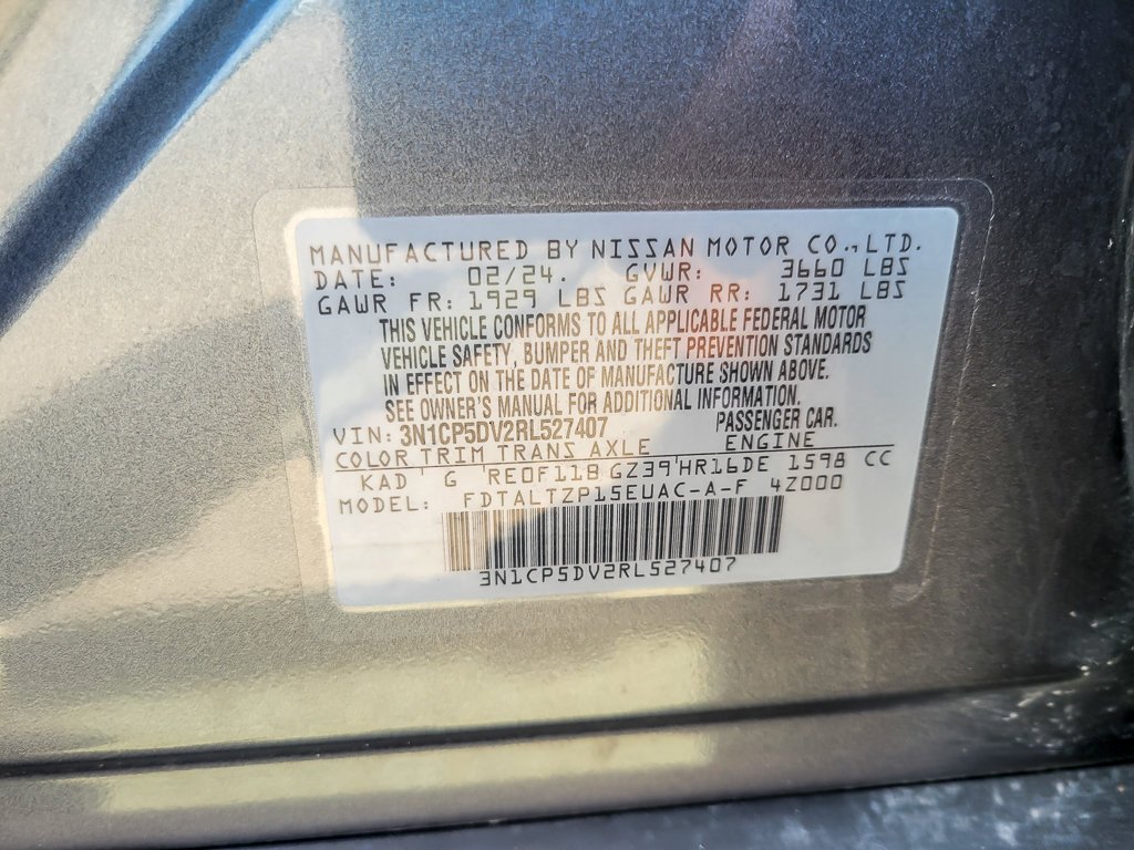 New 2026 Gun Metallic Nissan SV image 23