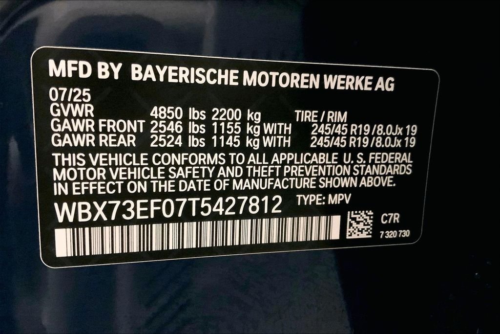 Used 2026 Night Dusk Blue Metallic BMW  image 10