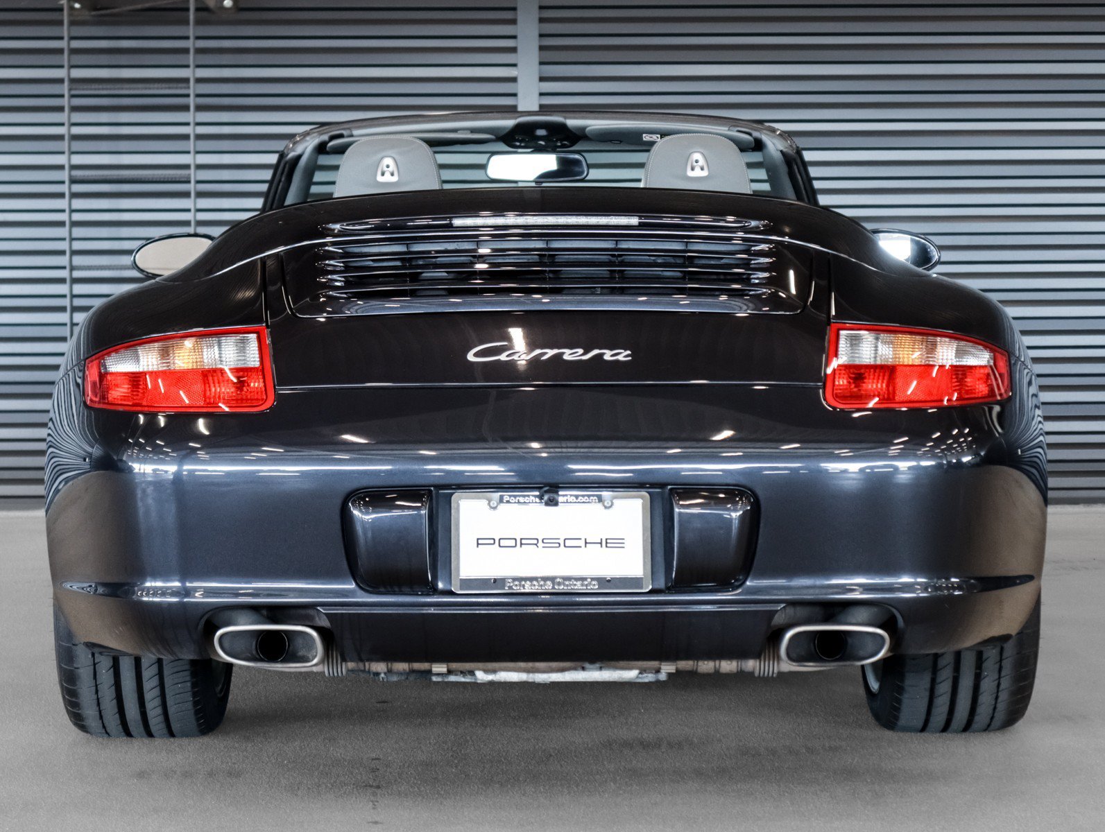 Used 2006 Atlas Grey Metallic Porsche Cabriolet Carrera S w/6-speed manual trans image 9