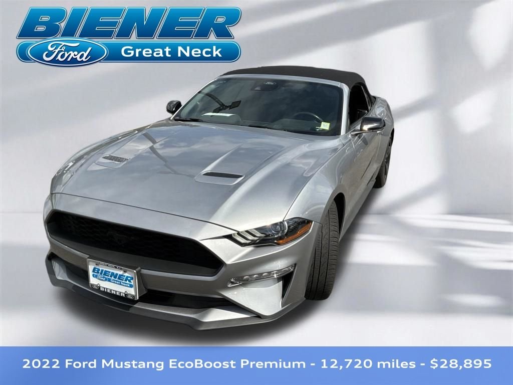 Used 2022 Silver Metallic Ford EcoBoost Premium image 1