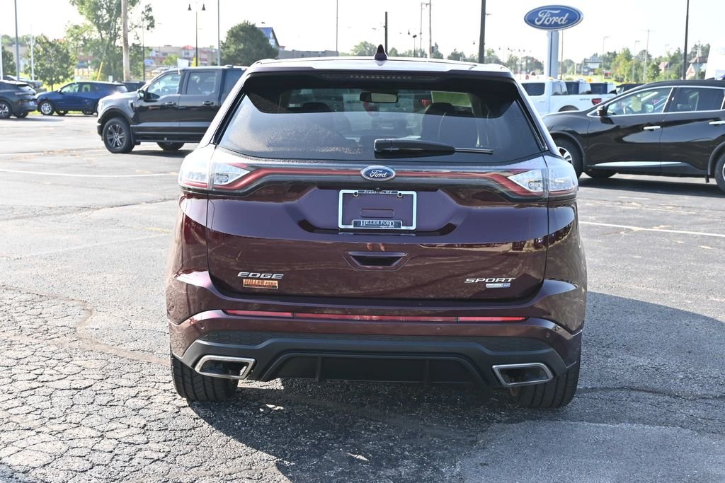 Used 2018 Burgundy Ford Sport image 10