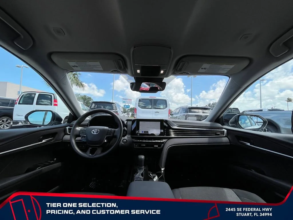 Used 2025 White Toyota LE image 14