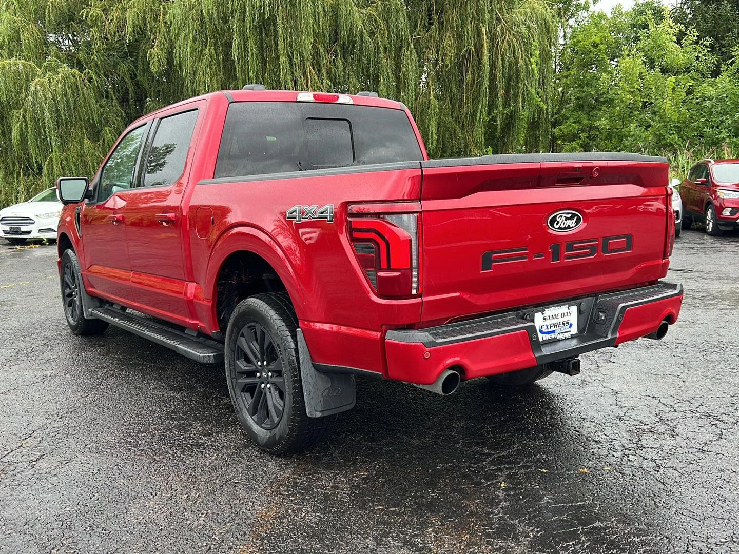 Used 2024 Rapid Red Metallic Tinted Clearcoat Ford LARIAT image 3
