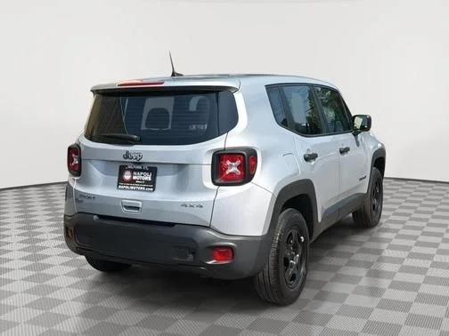 Used 2021 Silver Jeep Sport image 3