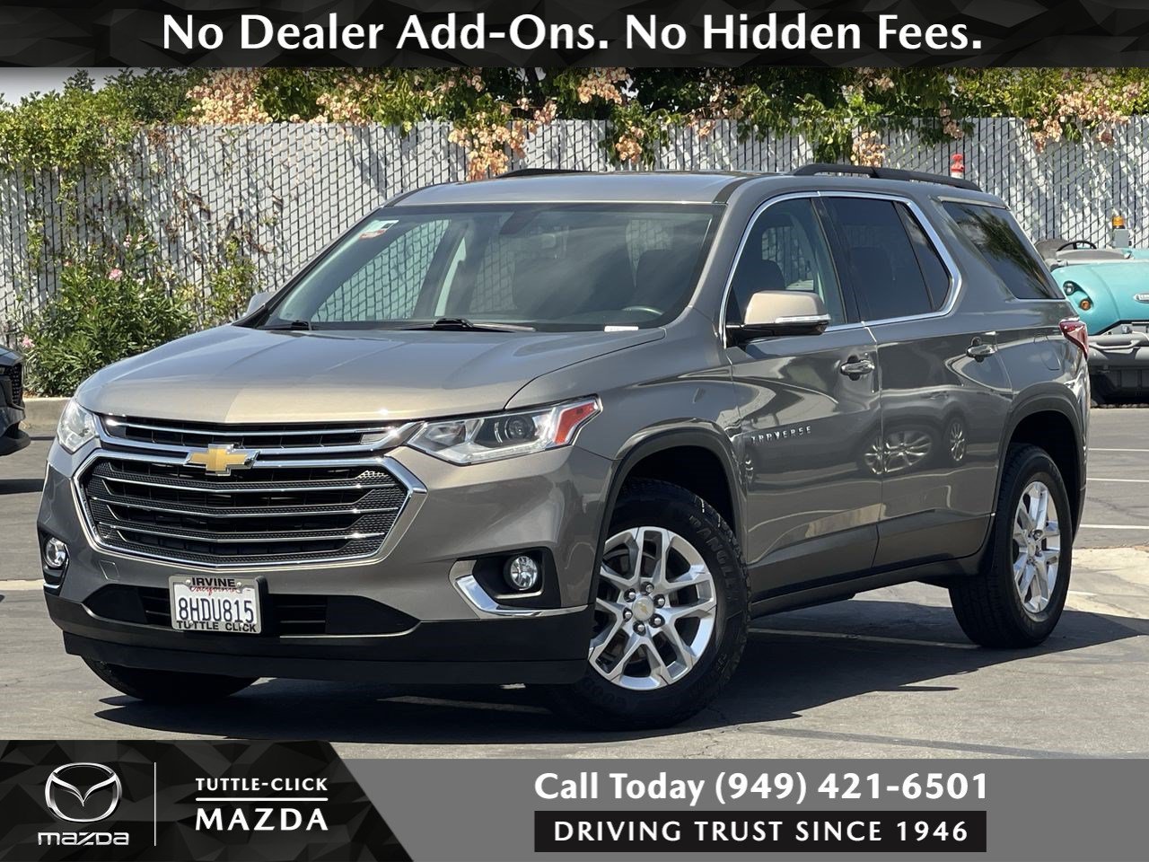 Used 2019 Pepperdust Metallic Chevrolet LT Cloth image 1