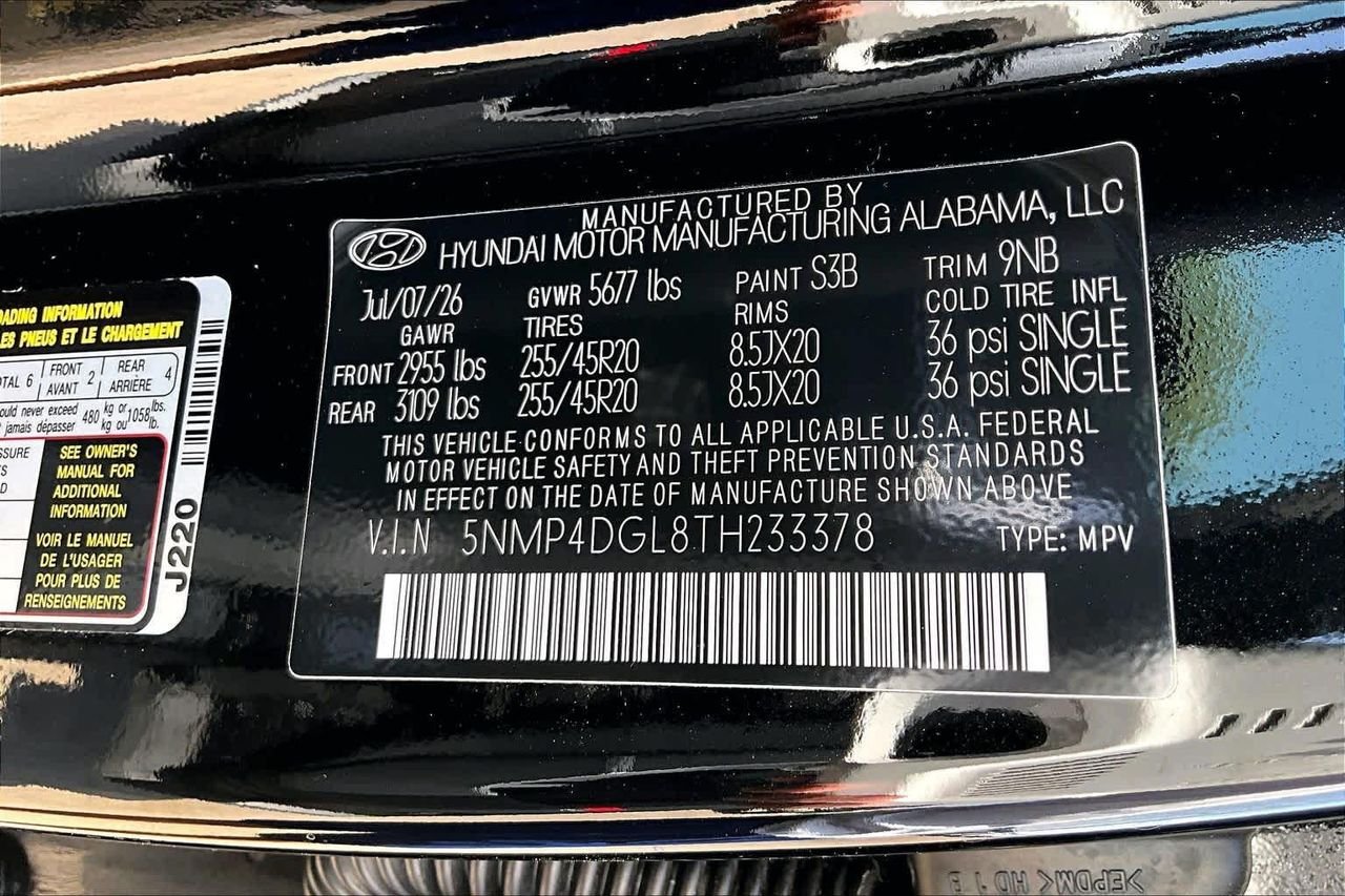 New 2026 Phantom Black Hyundai Limited 6P image 20