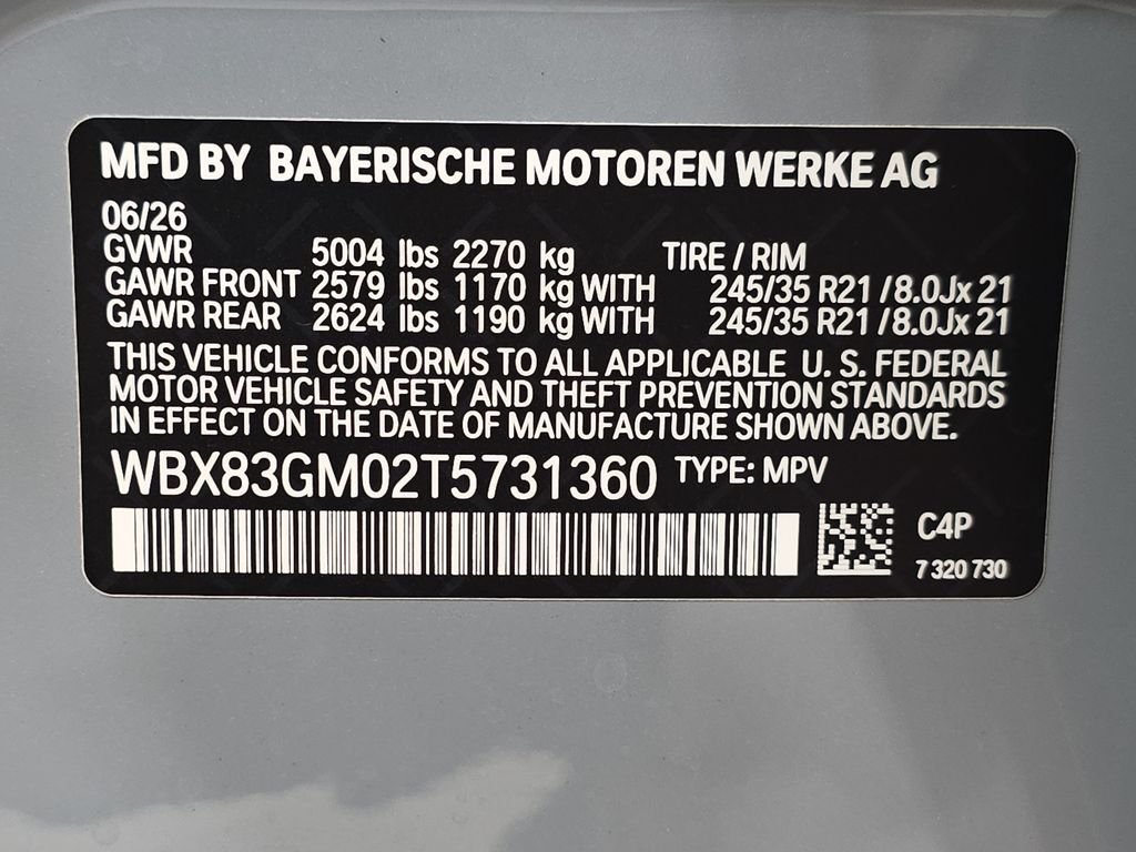 New 2026 Brooklyn Grey Metallic BMW M35i image 23