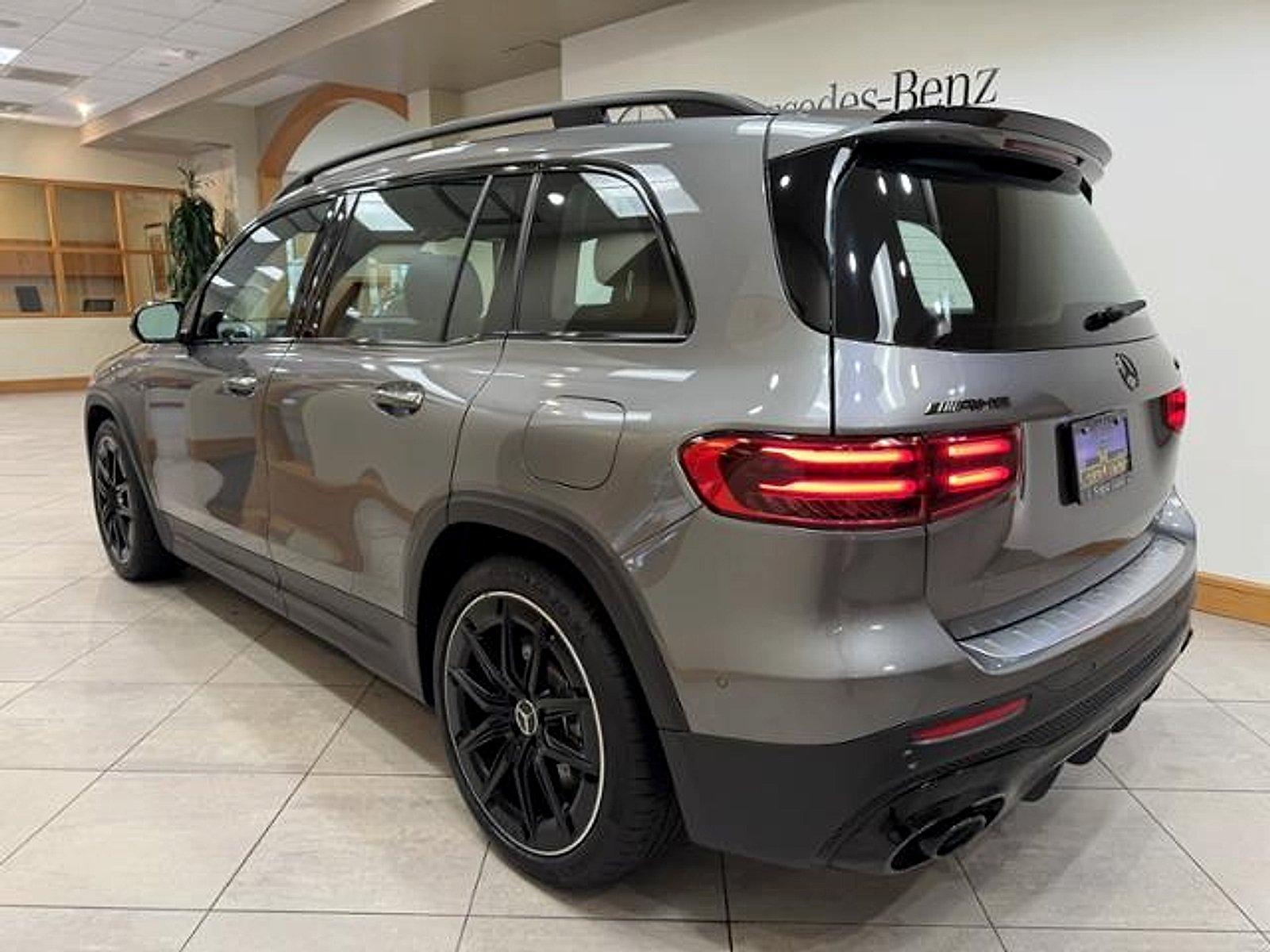 Certified Used 2025 Mountain Grey Metallic Mercedes-Benz 4MATIC® image 3
