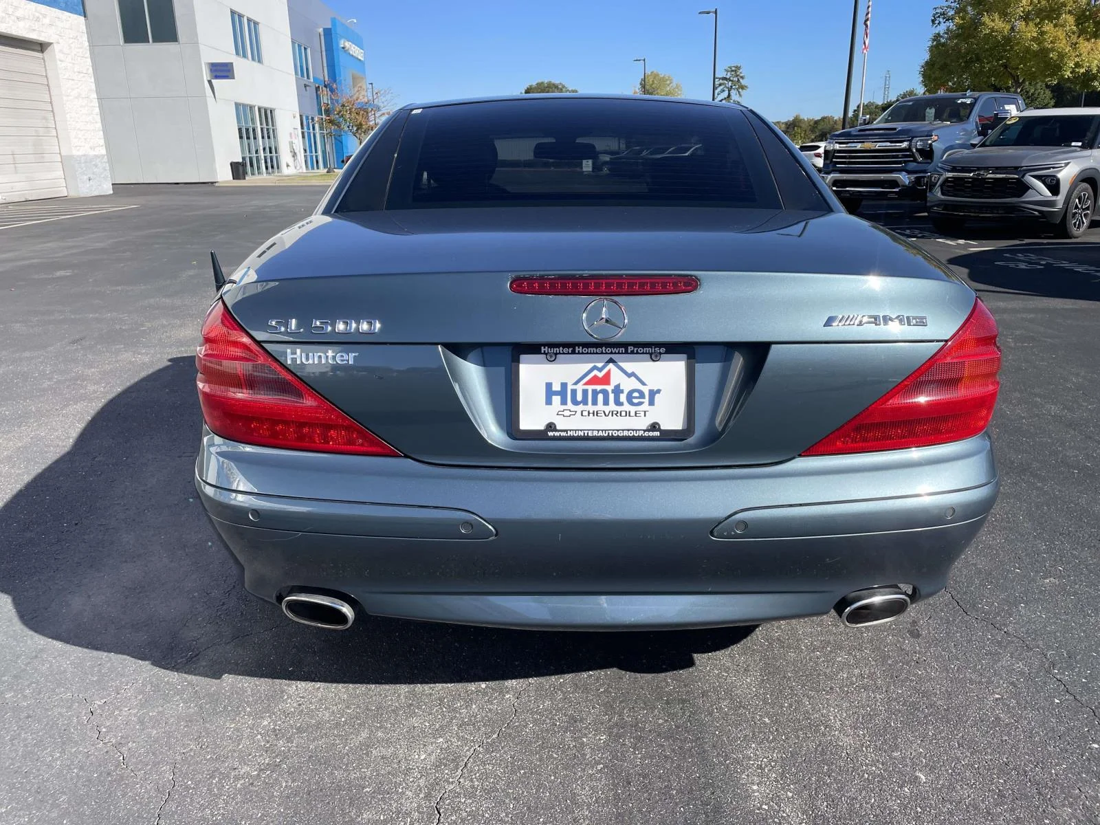 Used 2004 Green Mercedes-Benz SL500 image 5