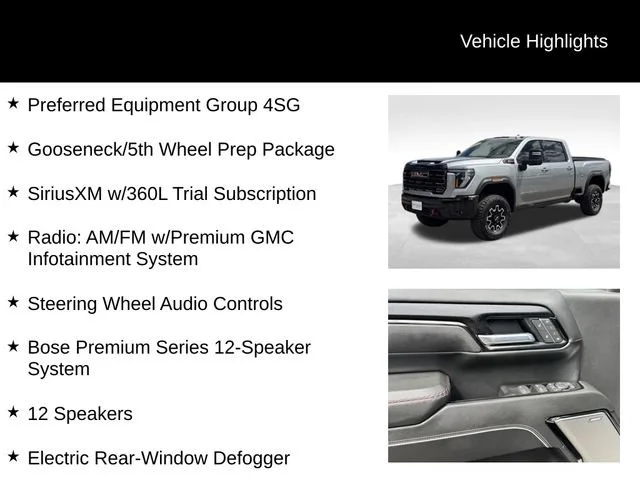 Certified Used 2025 Sterling Metallic GMC AT4X image 7