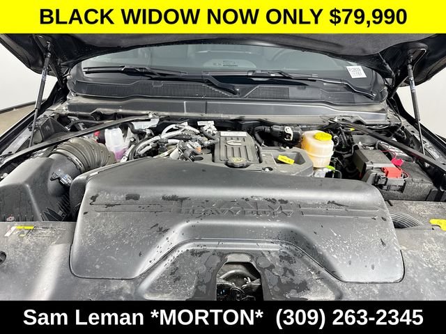 New 2025 Diamond Black Crystal Pearl-Coat Exterior Paint Ram Big Horn image 28