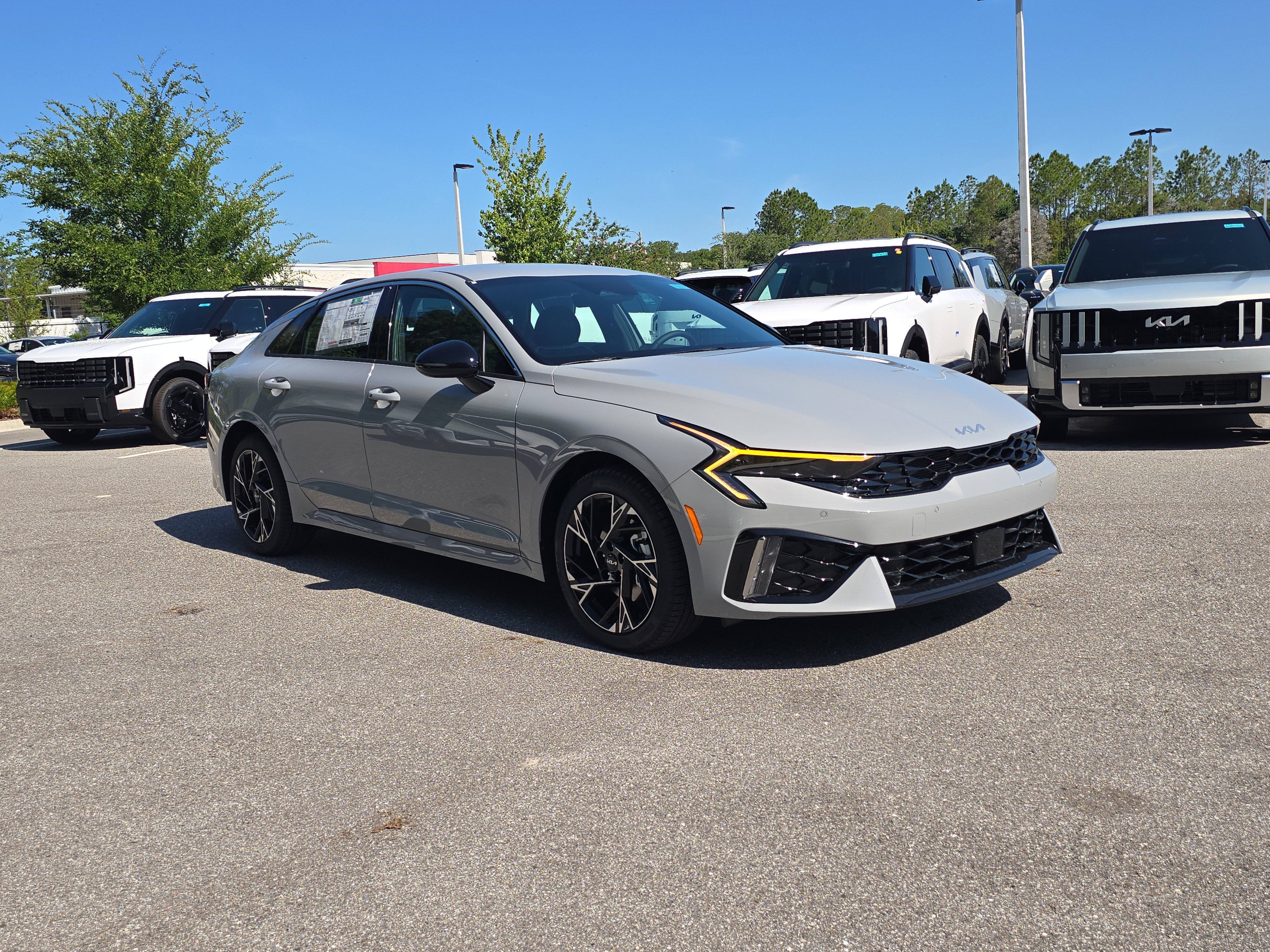 New 2026 Wolf Gray Kia GT-Line FWD image 2