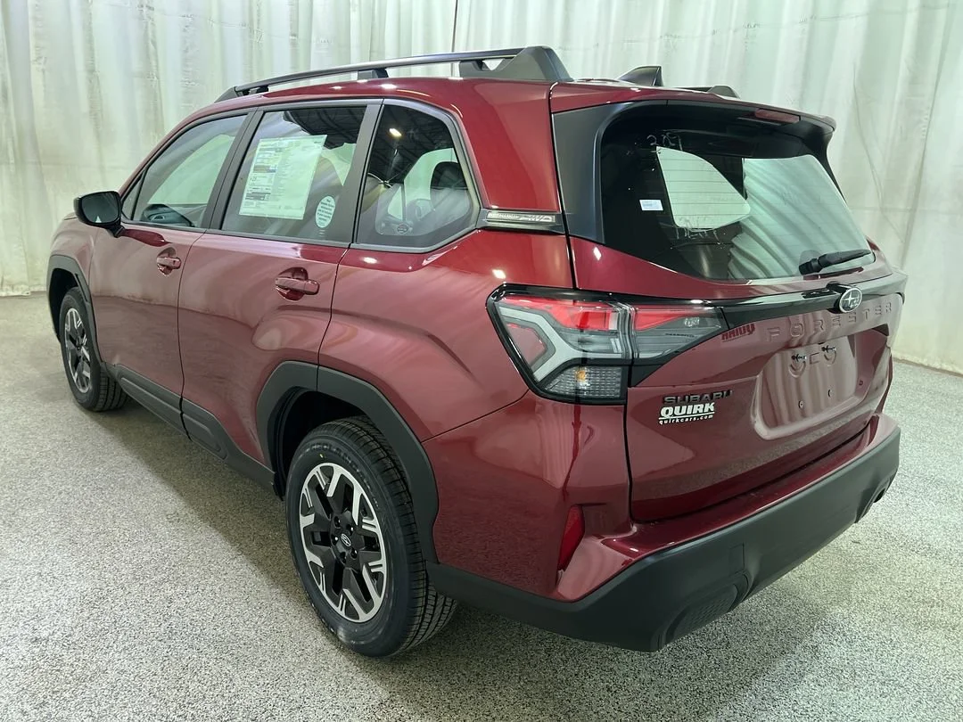 New 2026 Crimson Red Pearl Subaru BASE image 9