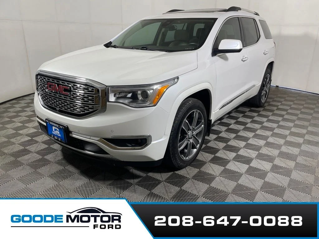 Certified Used 2017 White Frost Tri-Coat GMC Denali image 4