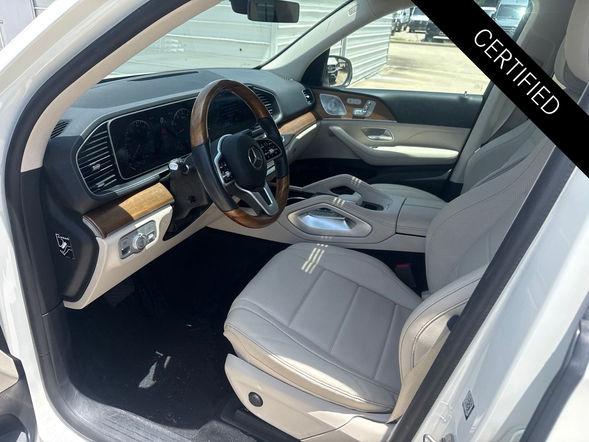 Certified Used 2021 designo Diamond White Metallic Mercedes-Benz GLE 350 image 9