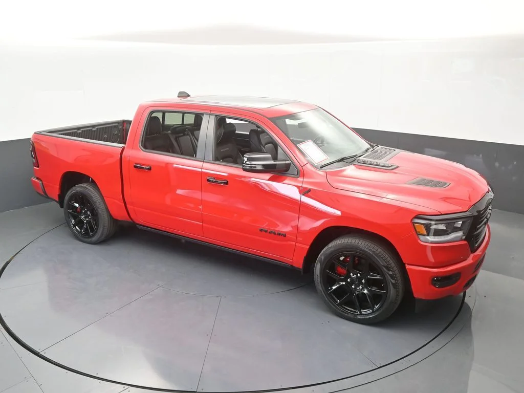 Used 2023 Flame Red Clearcoat Ram Laramie image 62
