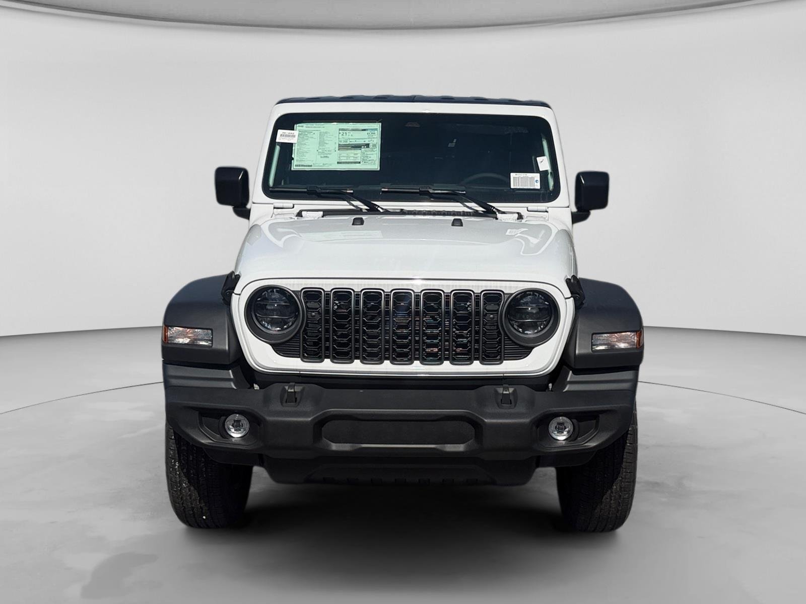 New 2026 Bright White Clear-Coat Exterior Paint Jeep Sport S image 18