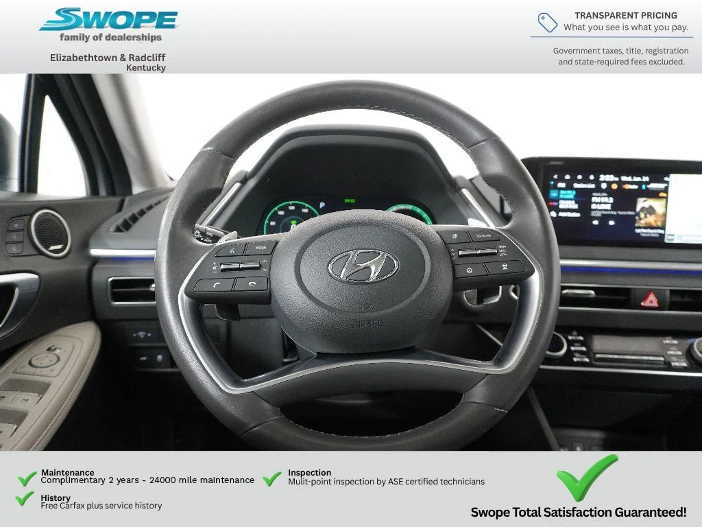 Certified Used 2023 Curated Silver Hyundai Limited image 16