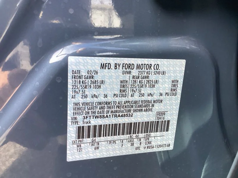 New 2026 Gray Ford Lariat image 25
