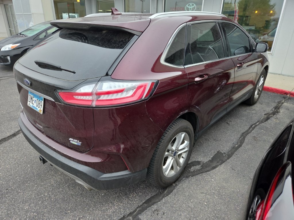 Used 2019 Red Ford SEL image 3