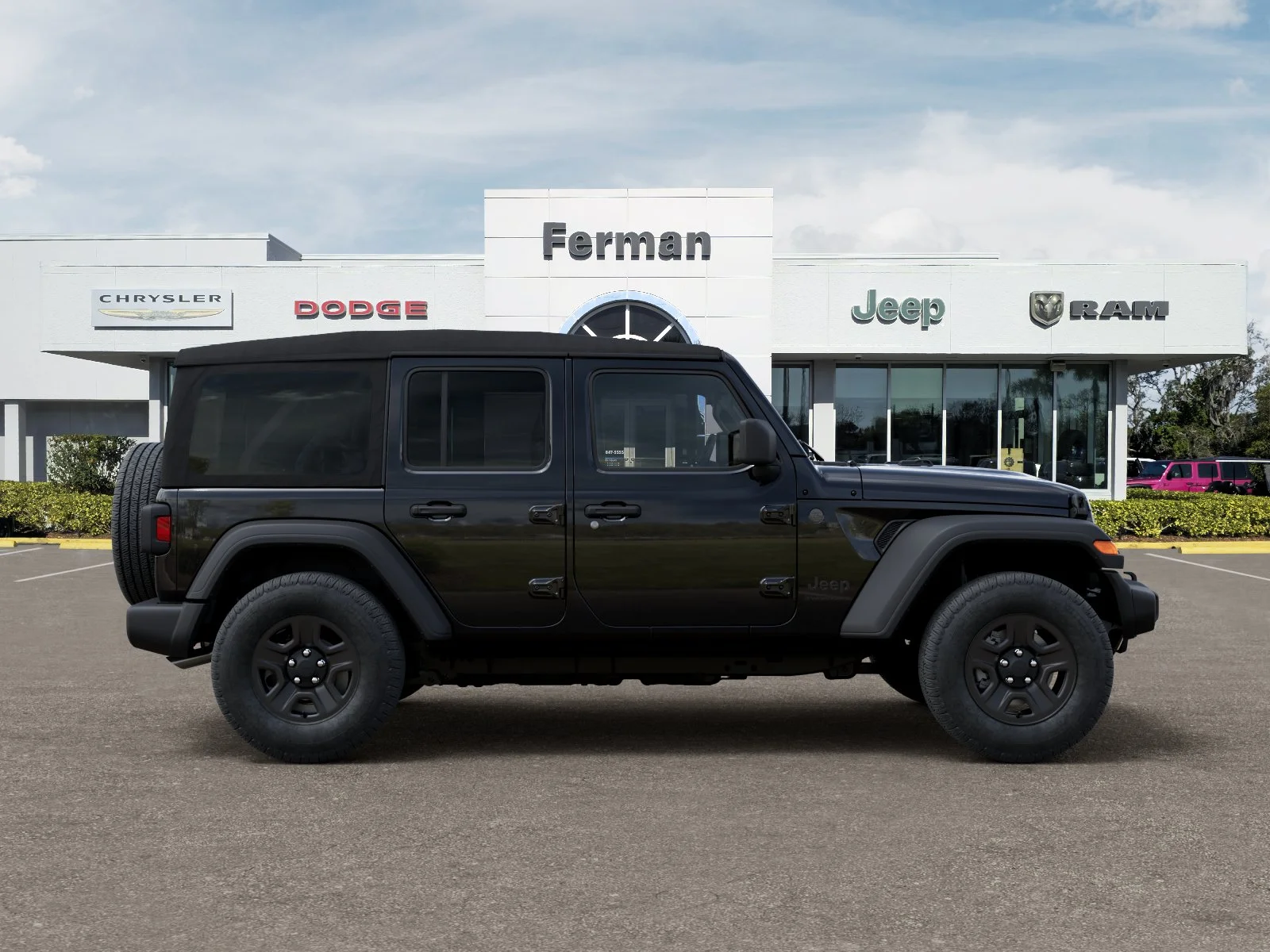 New 2026 Black Clear-Coat Exterior Paint Jeep Sport image 54