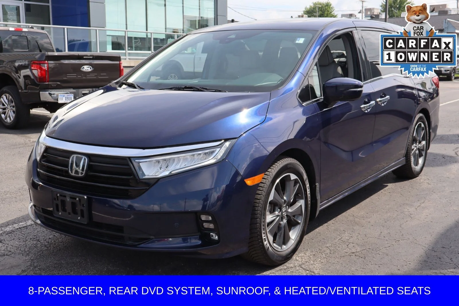 Used 2021 Obsidian Blue Pearl Honda Elite image 2